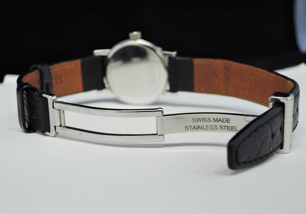 TIFFANY & Co. アトラス 純正レザーベルト レディース クォーツ 腕時計