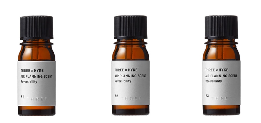 THREE】×【HYKE】最新コラボは 100％天然精油のルームフレグランス