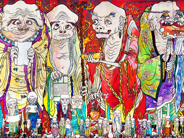 村上隆が全精力を注いで描きあげた 五百羅漢の「ありがたさ」に時を