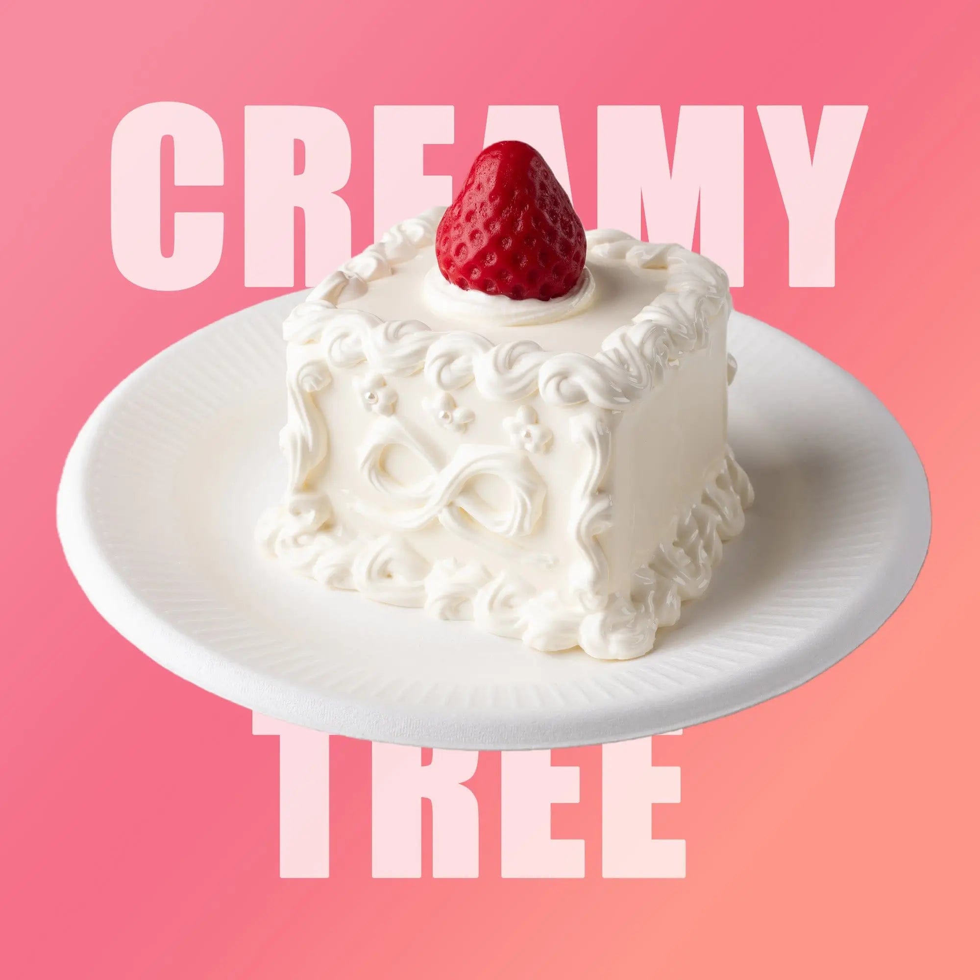 Creamy Treeのスクイーズ ケーキおもちゃ – リアルで繊細に作られた