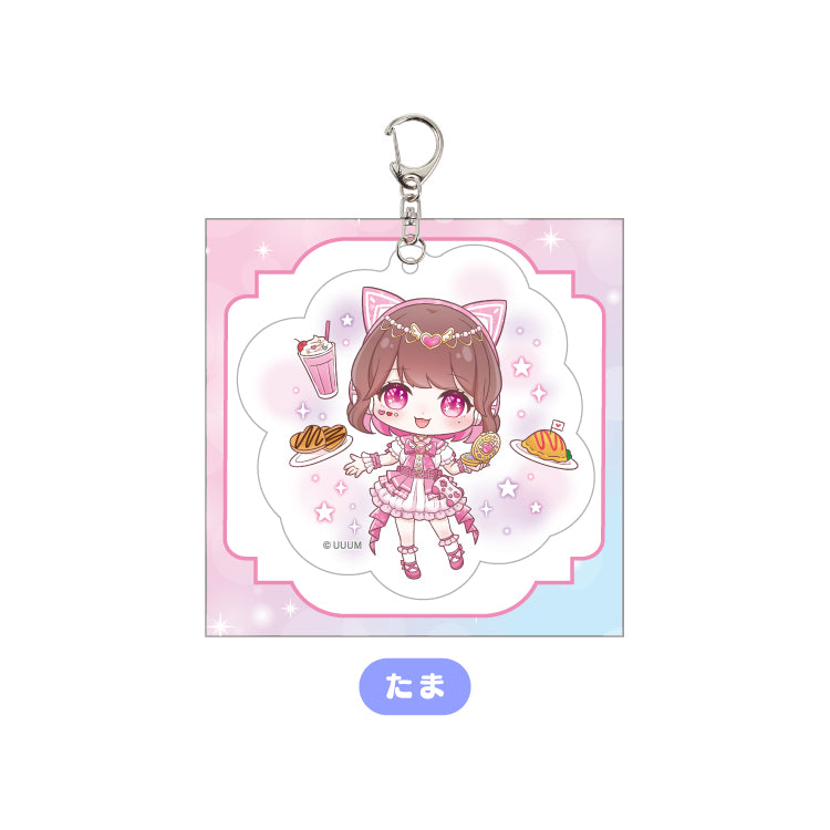 TAMAchan】ゲーミングマジカルカフェ☆アクリルキーホルダー｜TAMAchan