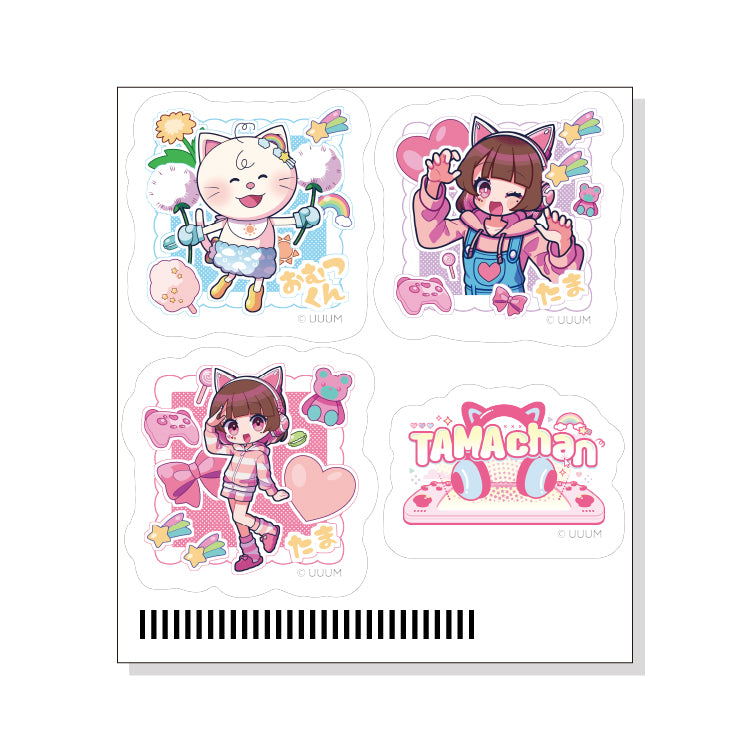 TAMAchan】たまファングッズ☆ステッカー（詰め合わせセット