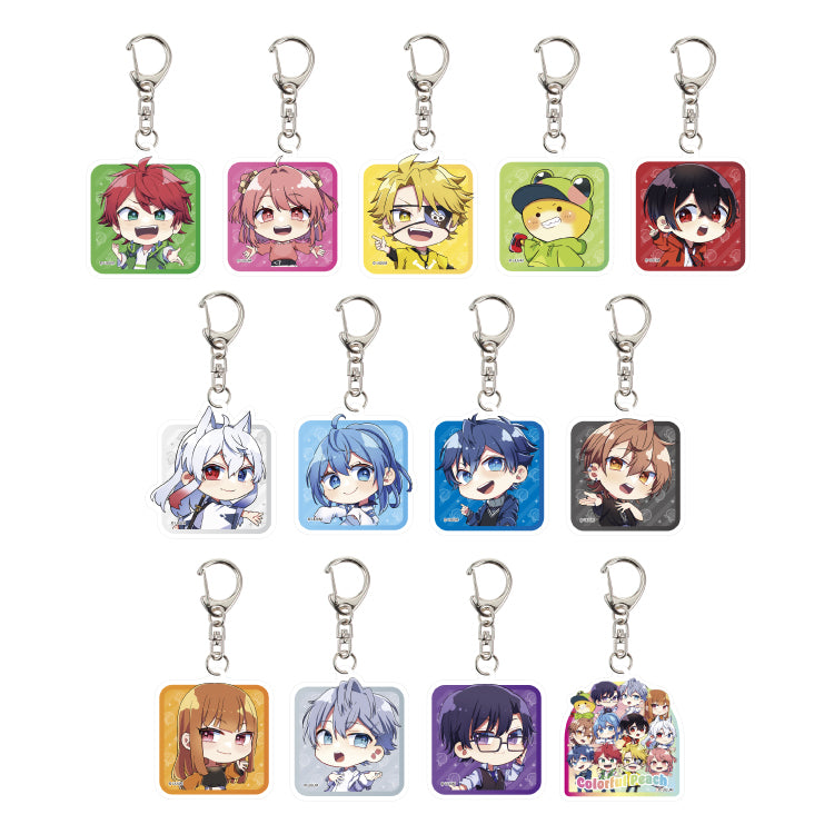 カラフルピーチ】アクリルキーホルダー2023｜カラフルピーチ - Creator