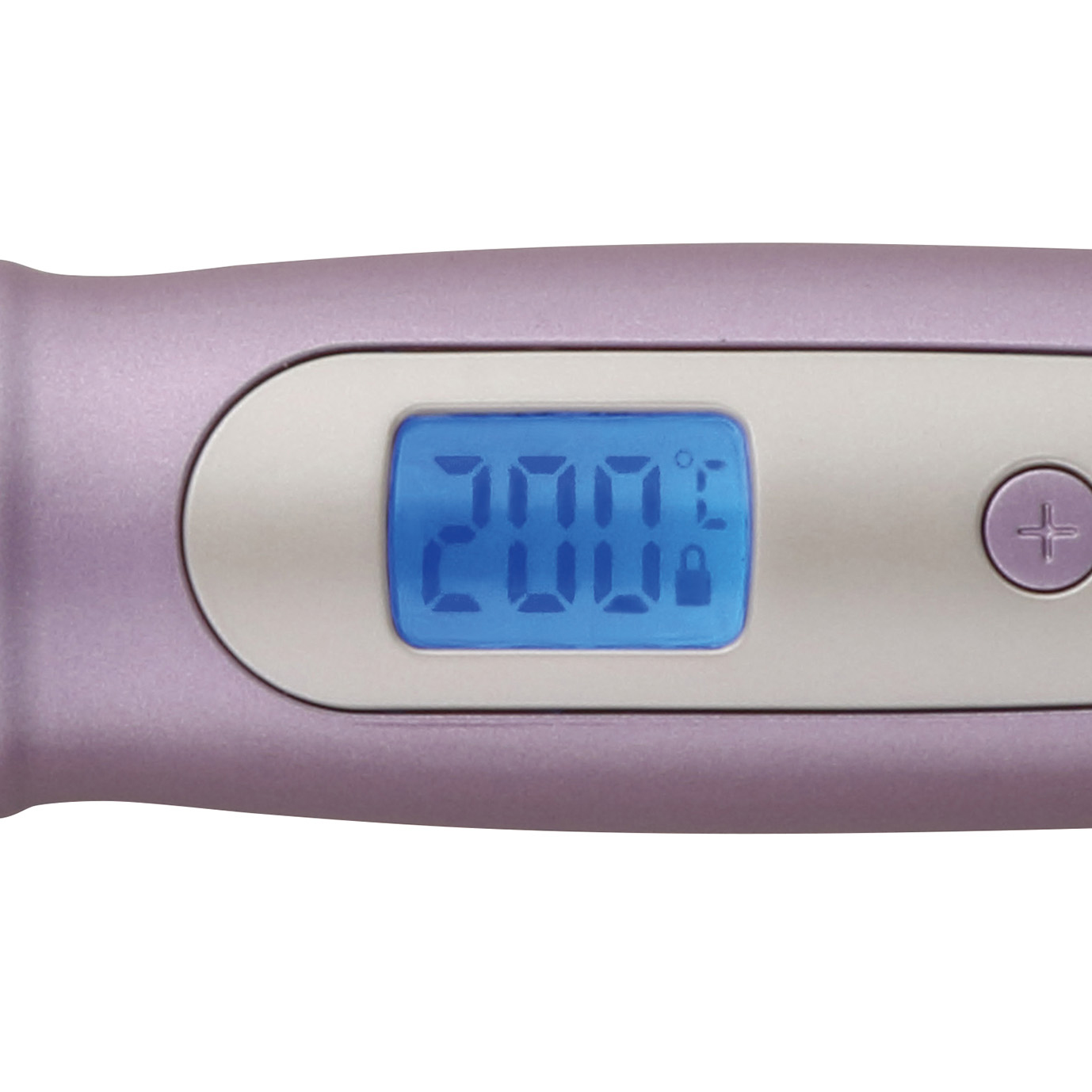 クレイツイオン® ホールドブラシアイロン エルディア（ラベンダー