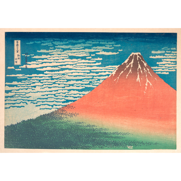 Thirty-six Views of Mount Fuji - Fine Wind, Clear Morning