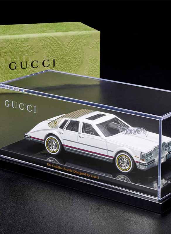 Announcing Hot Wheels x Gucci Cadillac Seville | Mattel Creations