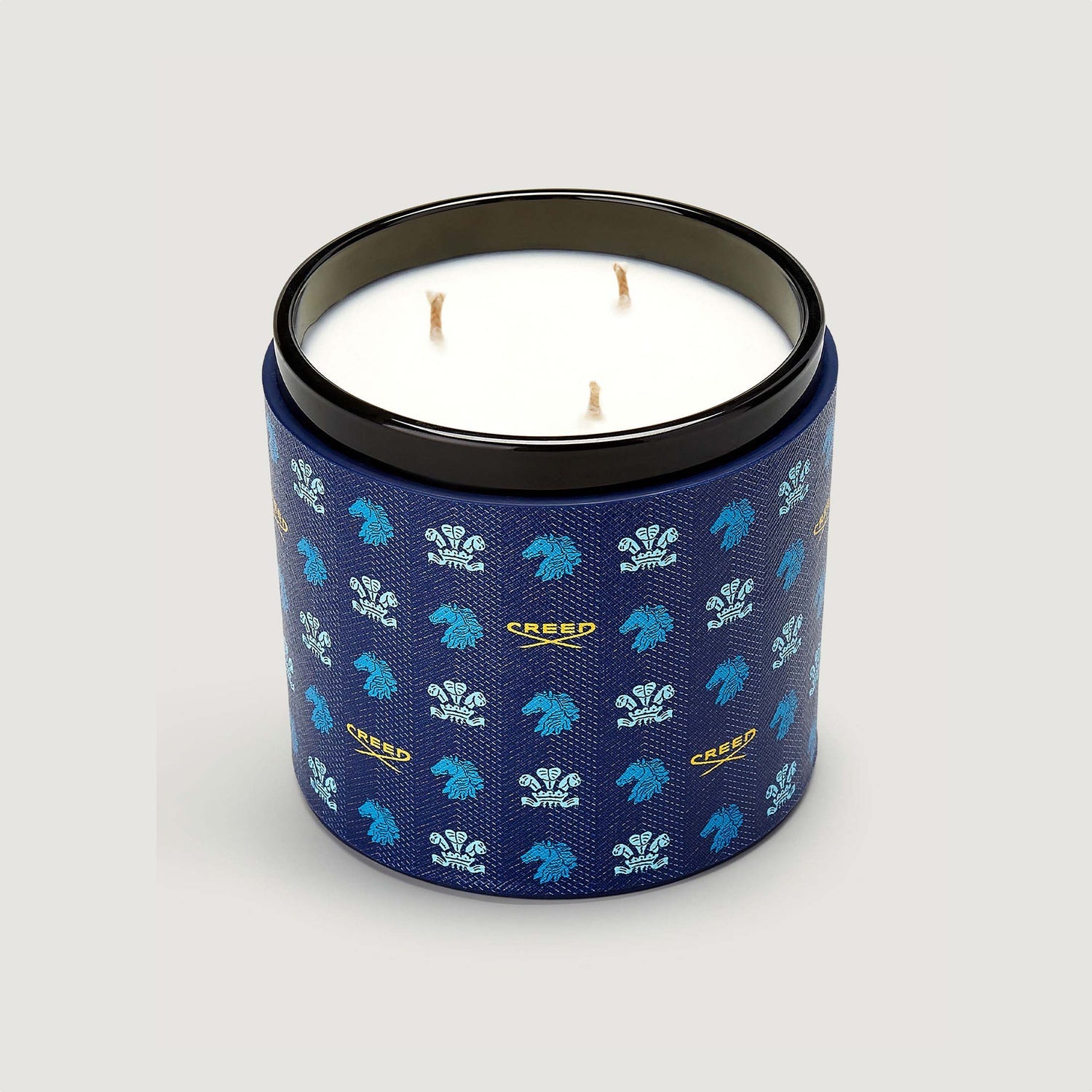 Blue Vanisia Leather Candle | Creed Boutique US
