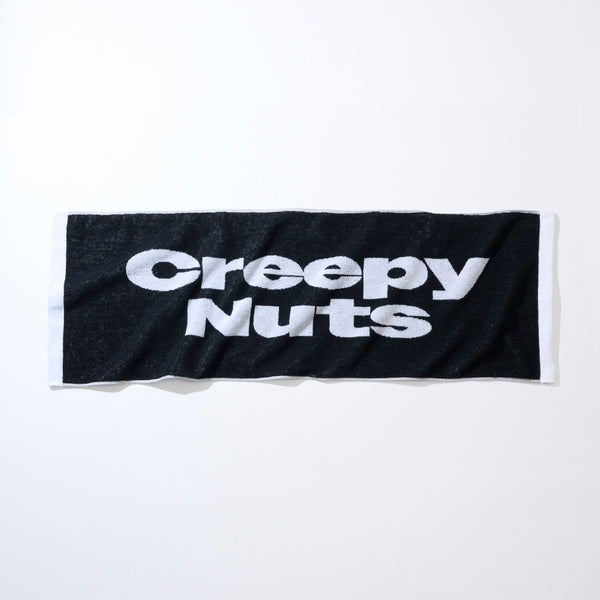 Logo Towel [BLACK] – Creepy Nuts STORE