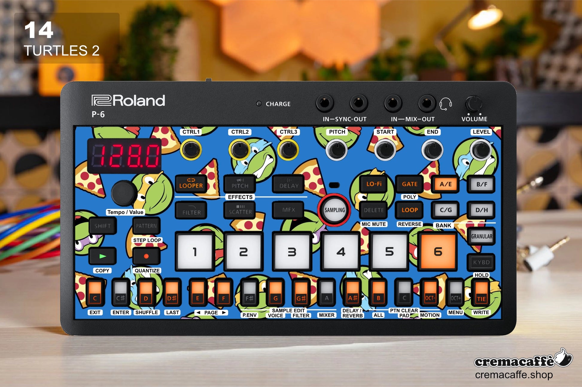 Roland P-6 Creative Sampler Accessories – Cremacaffè Design