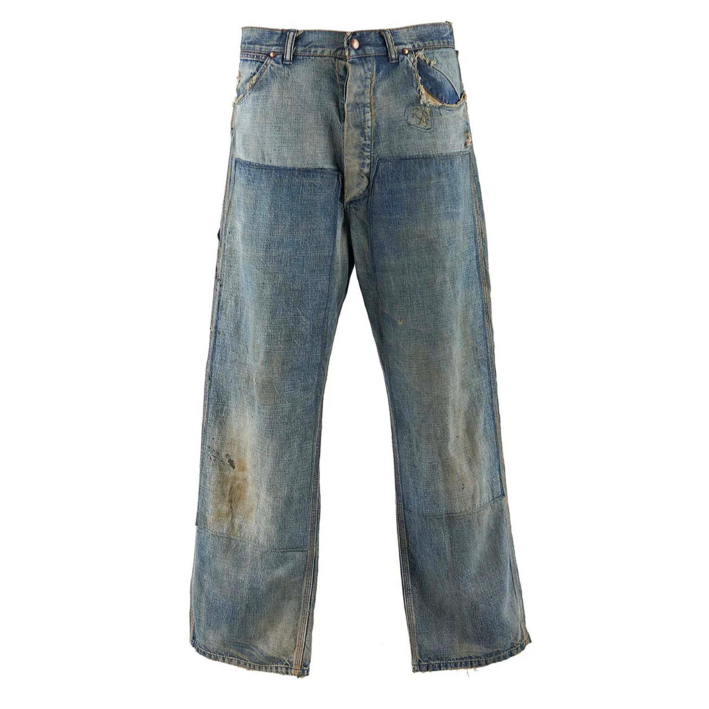 SAINT MICHAEL PAINTER PANTS - BLUE DENIM – Creme321