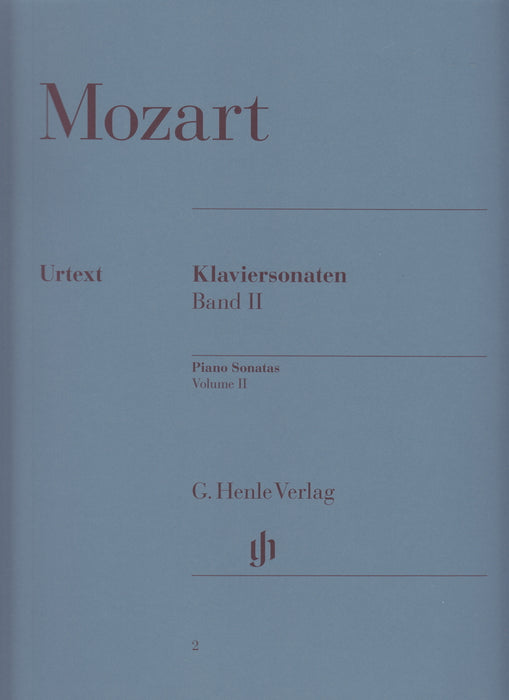 Klaviersonaten Band 2 - ピアノソナタ集 第2巻 - モーツァルト — 楽譜