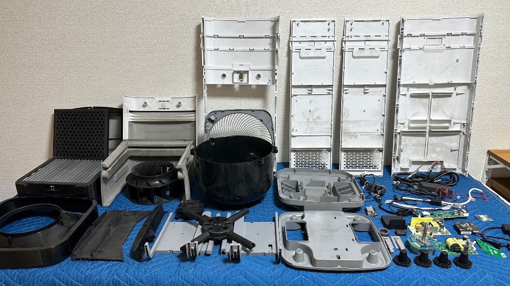 エアドッグの分解清掃 (Airdog X5s) - 光クリーン (運営会社：株式会社