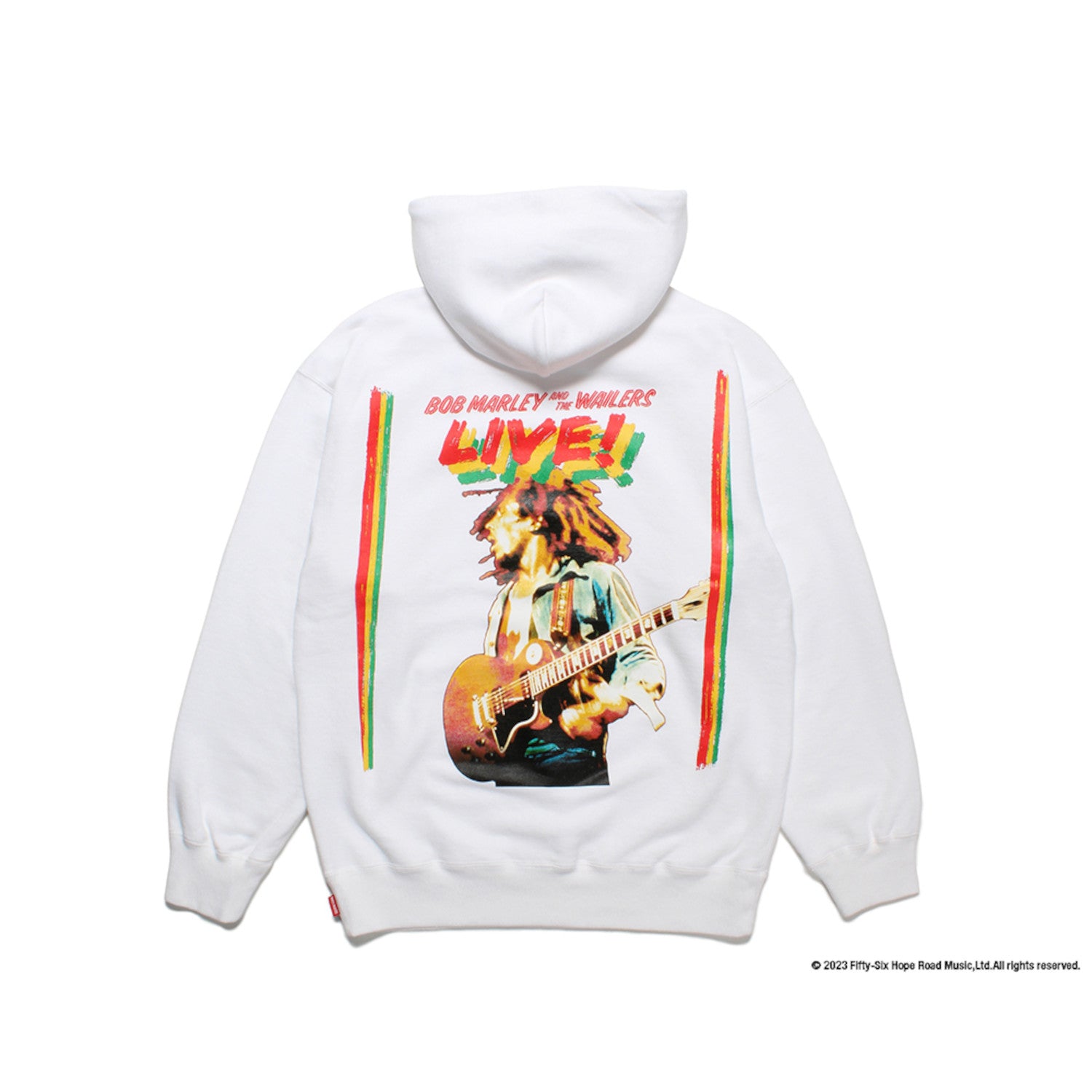 ボブマーリー / スウェットパーカー (ホワイト) BOBMARLEY-WM-SS09