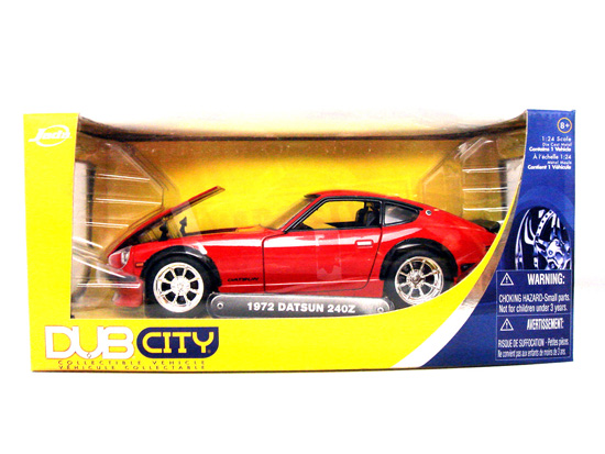 希少！DUBCITYダイキャストミニカー 1/24サイズ 1972 DATSUN240Z レッド