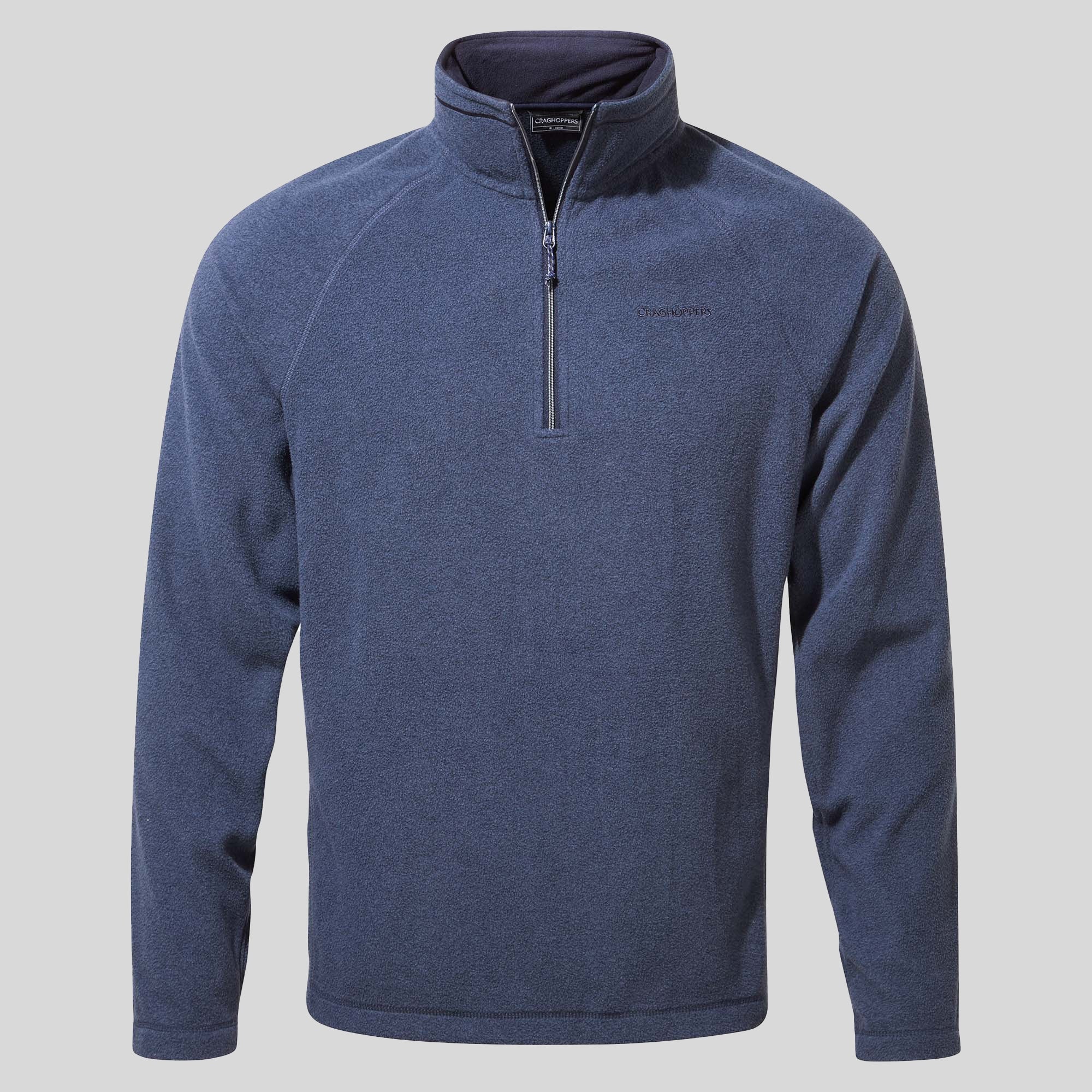 Men's Corey Half Zip Fleece - Black Pepper Marl