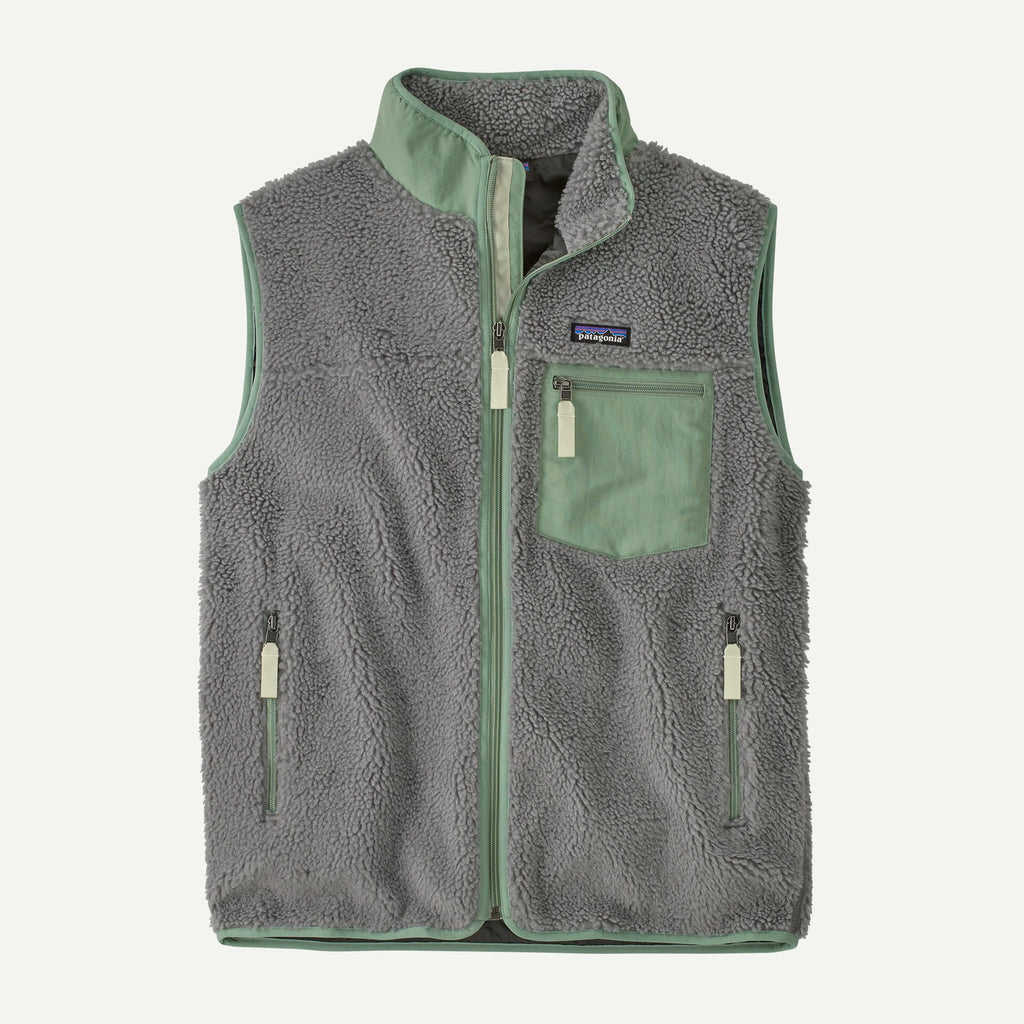 Patagonia Men's Retro Pile Fleece Vest: Torrey Pine Green – Craig