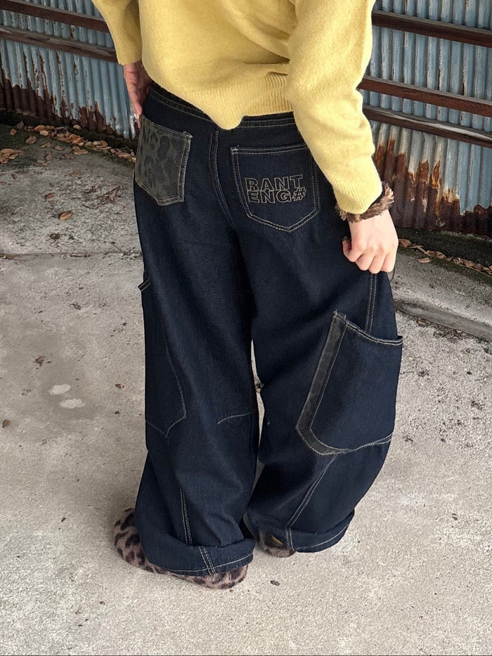 レオパードポイントデニムパンツ DPB89125 – CRAMMY