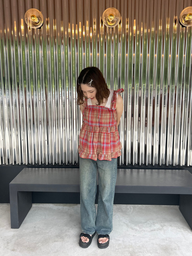 チェックキャミトップス DPA61373 – CRAMMY