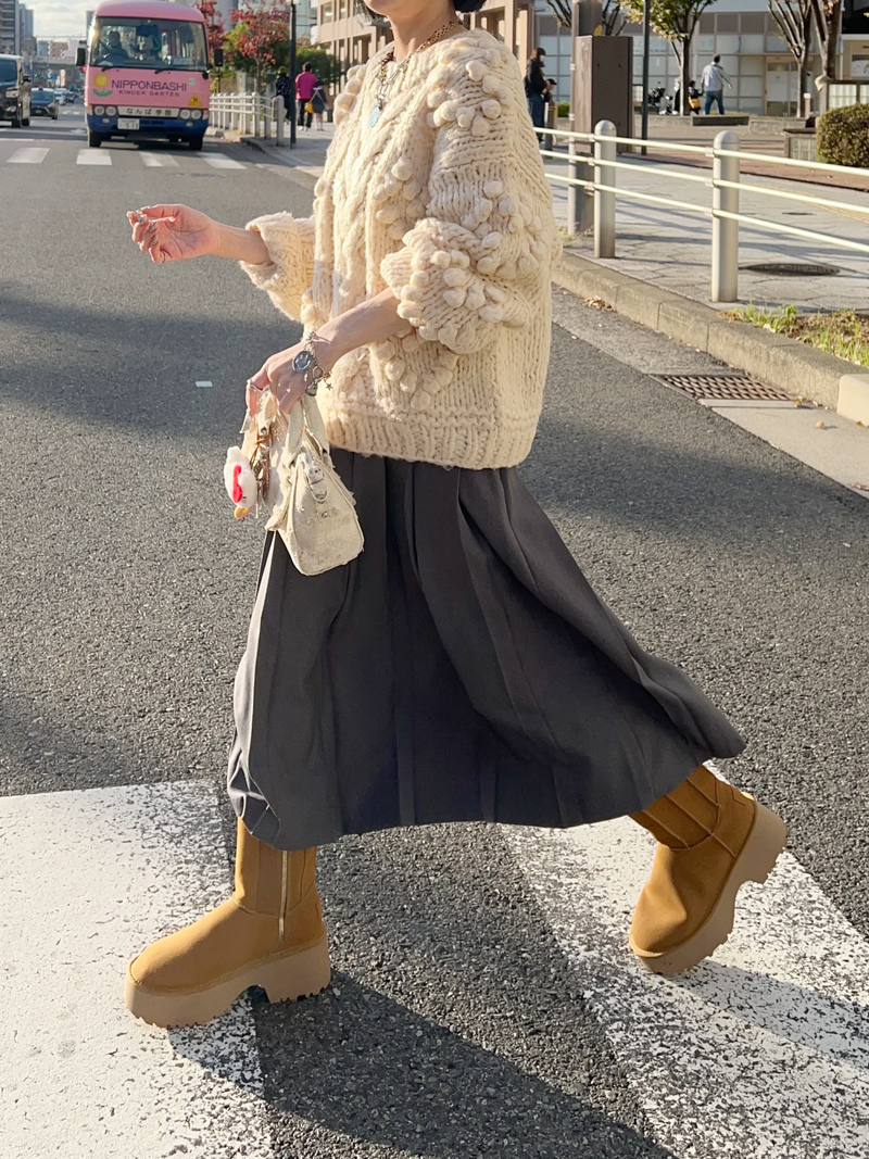 ミドル丈ムートンブーツ DPB79075 – CRAMMY