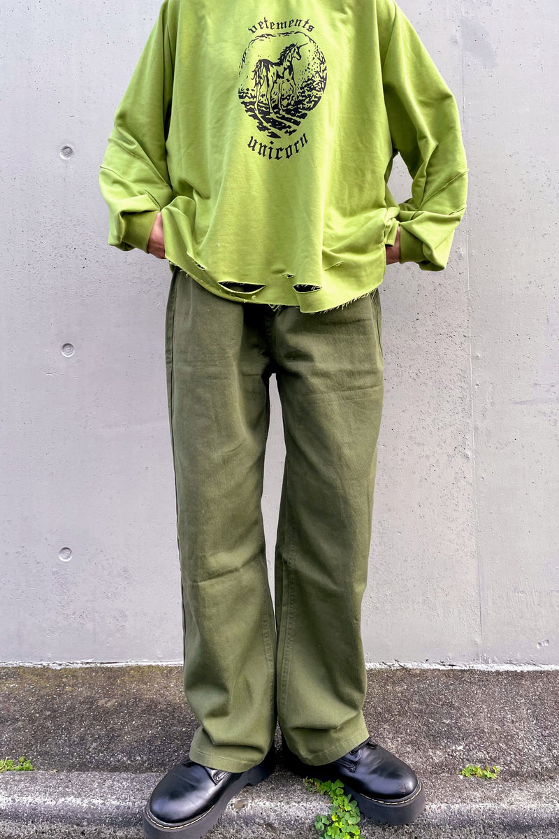 グリーンダメージスウェット DPA96068 – CRAMMY