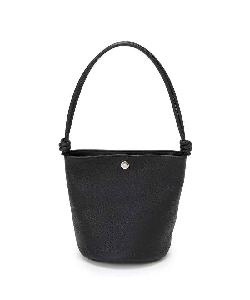 新色追加】シュリンクレザー ノットハンドル 2way ショルダーバッグ