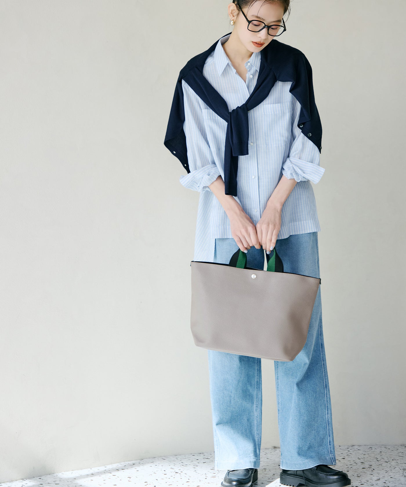 SCOTCH GRAIN スコッチグレイン プレーン バイカラーハンドル A4