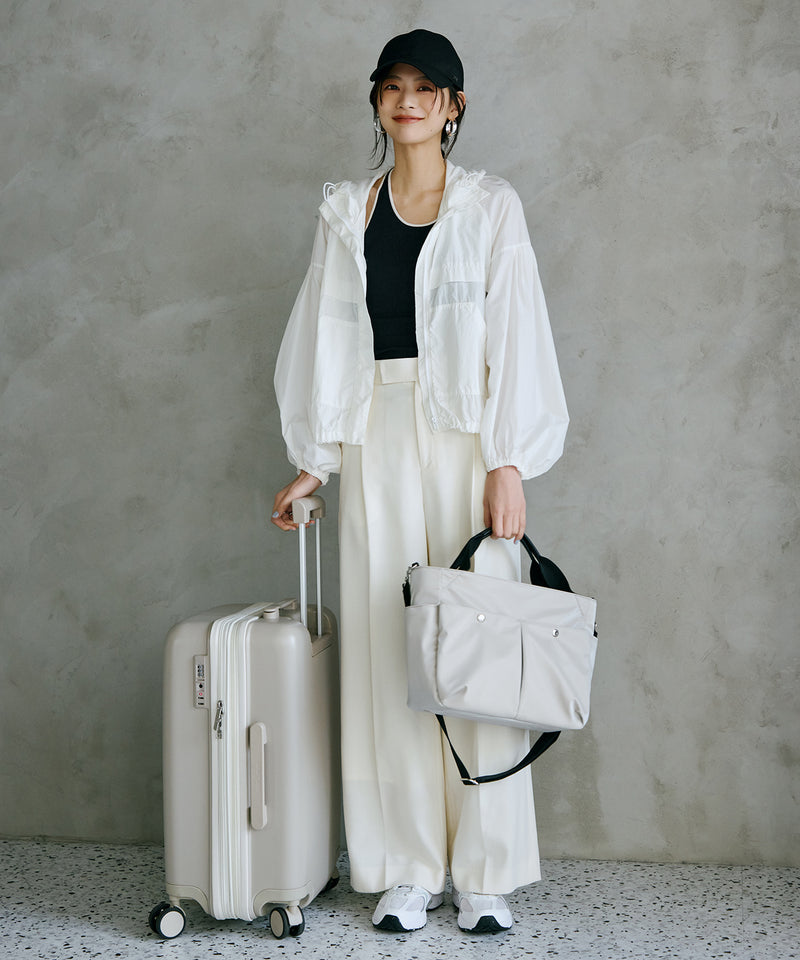 Train 防水ポリエステル ショルダー付き A4 トートバッグ / キャリー