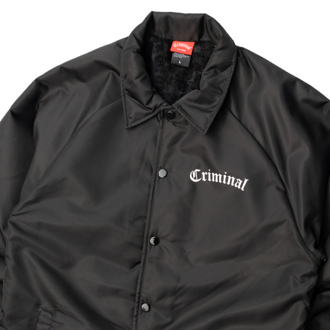 裏ボア仕様の厚手コーチジャケット! CRIMINAL Orignal