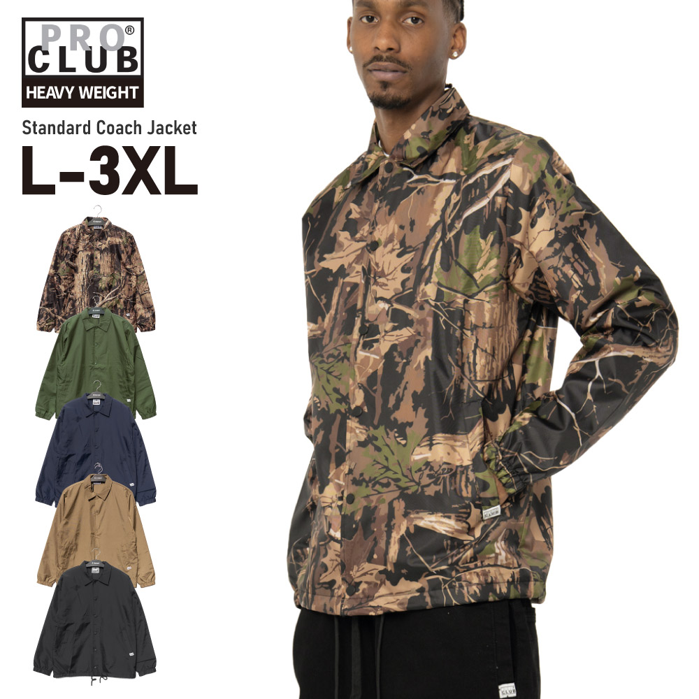 生地しっかりしてます!!】 PROCLUBの新商品!! コーチジャケット!!