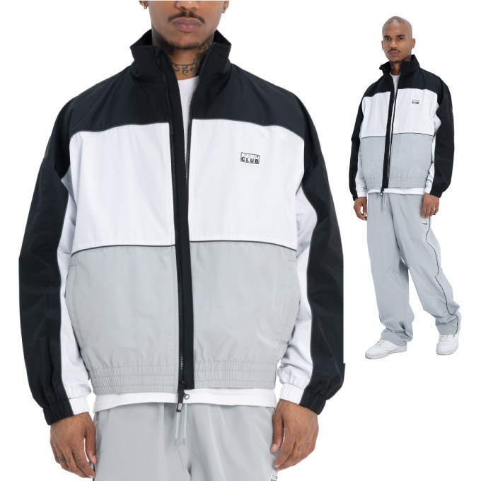 リラックスフィットのヘビーウェイト トラックジャケット PRO CLUB