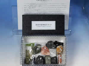 ニチカ 実習用鉱物鉱石セット - クリスタルポケット