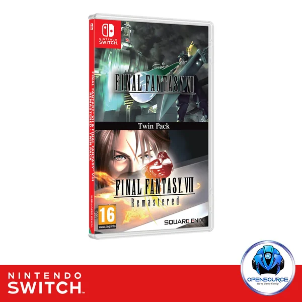 Final Fantasy VII & VIII Remastered Twin Pack (UK ENG) - Nintendo