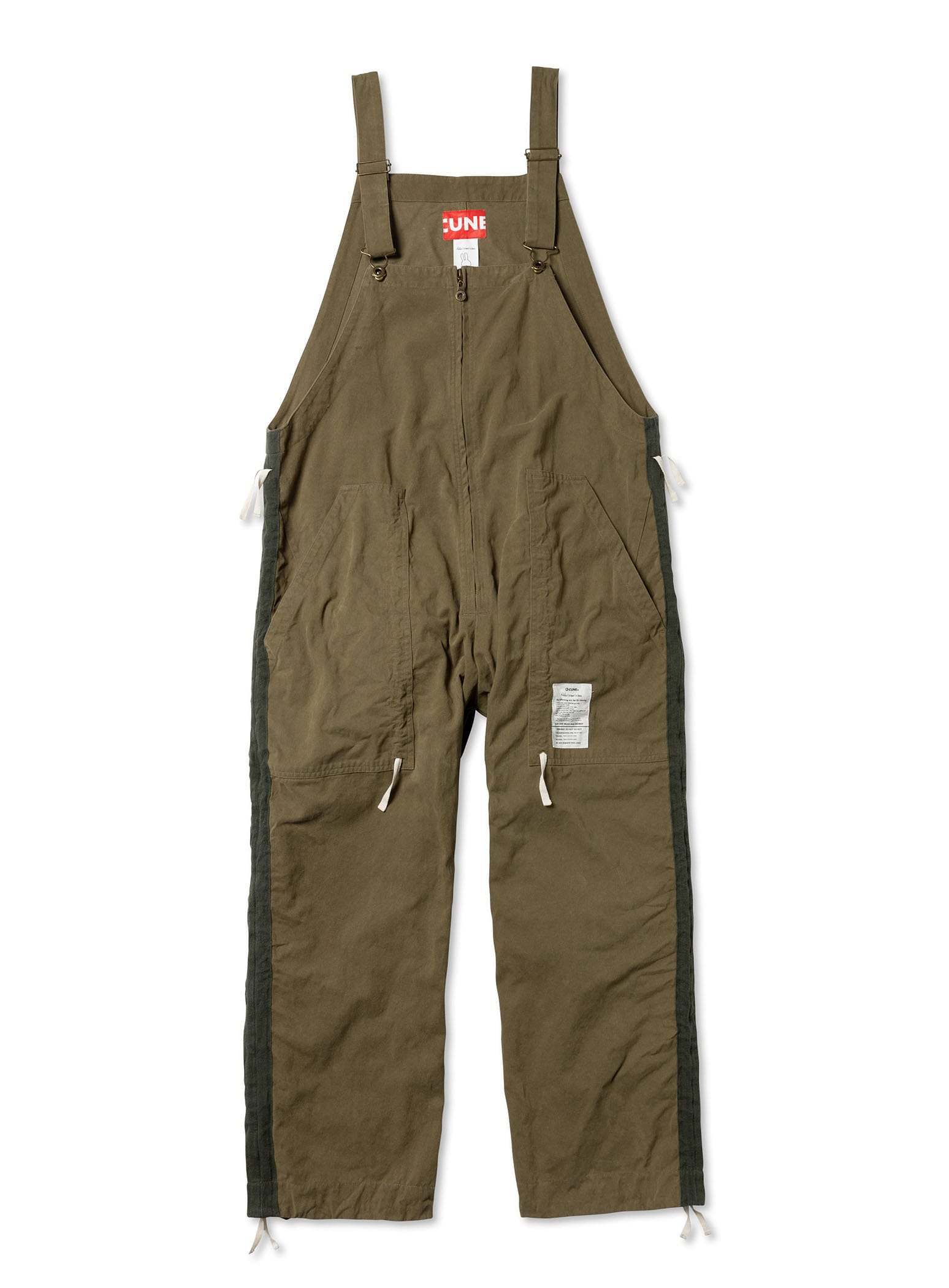 CUNE RELAX WORK WEARミリタリー風オーバーオール｜ウサギがいる｜CUNE