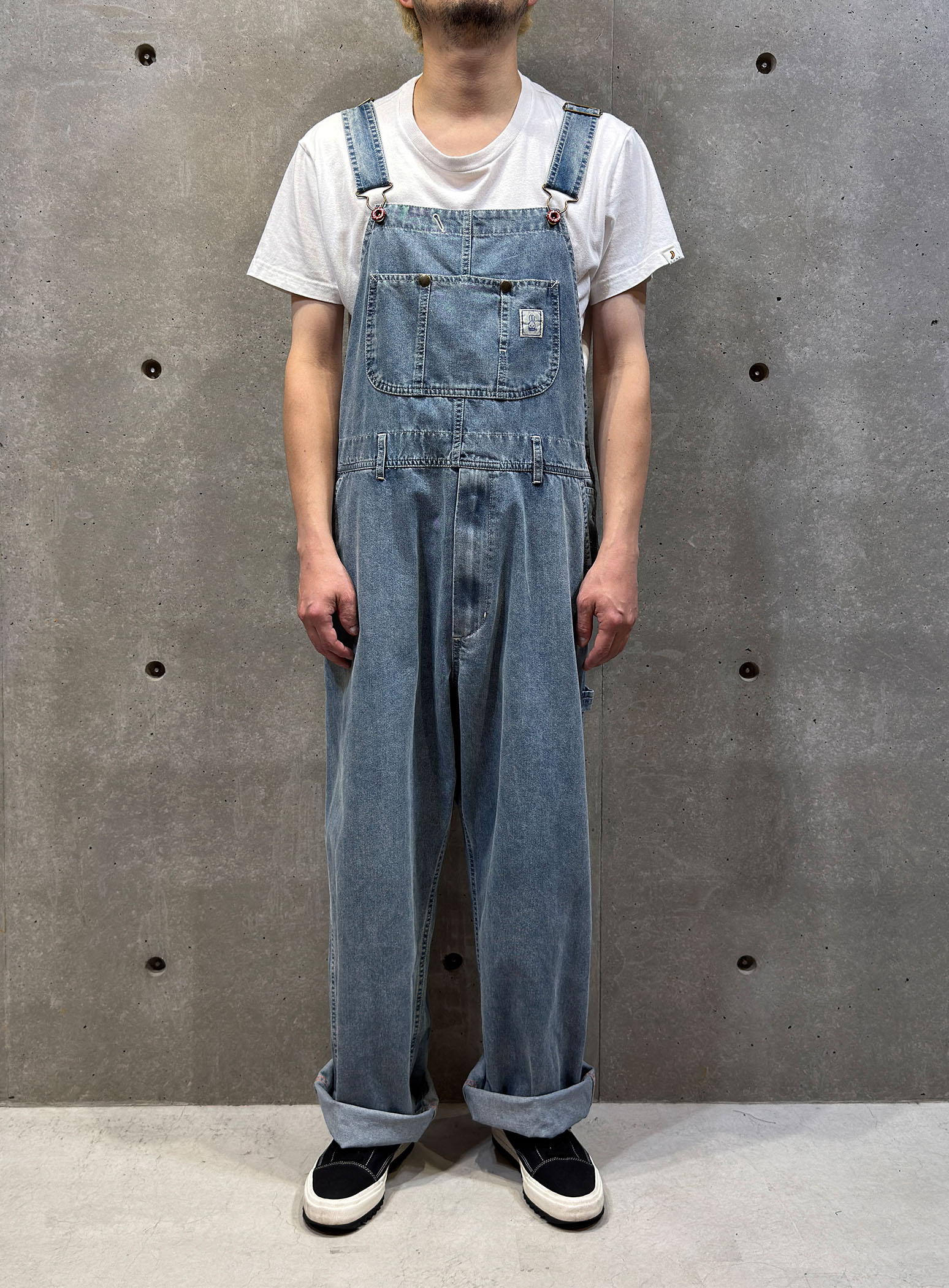 CUNE RELAX WORK WEAR＞ オーバーオール 加工｜ウサギがいる｜CUNE