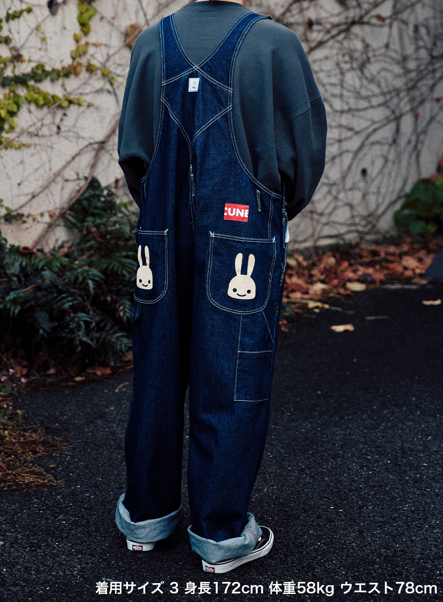 CUNE WORK オーバーオール デニム OW｜DENIM｜CUNE ONLINE STORE
