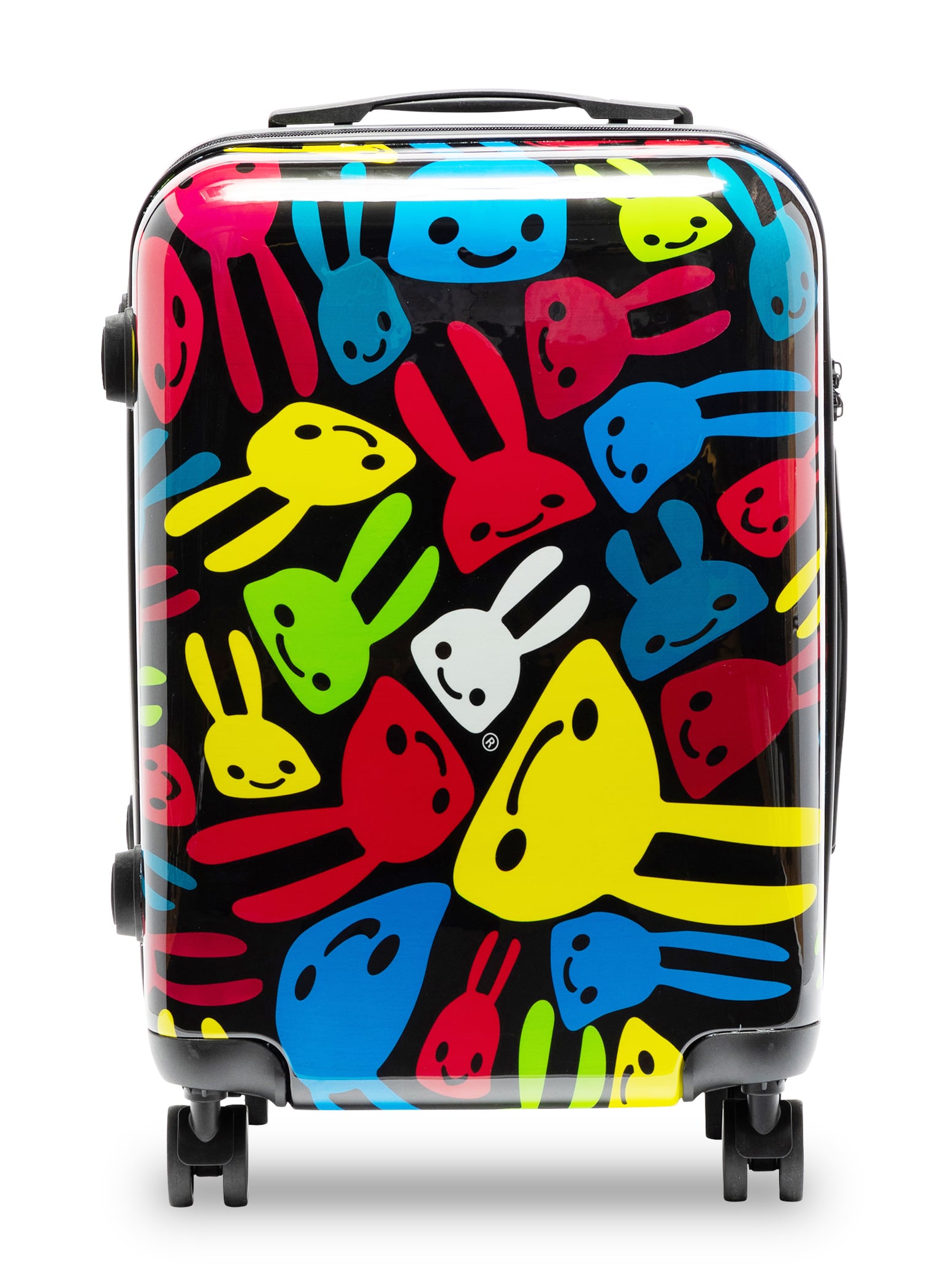 キャリーバッグ ぐにゃぐにゃうさぎ カラフル｜ウサギがいる｜CUNE