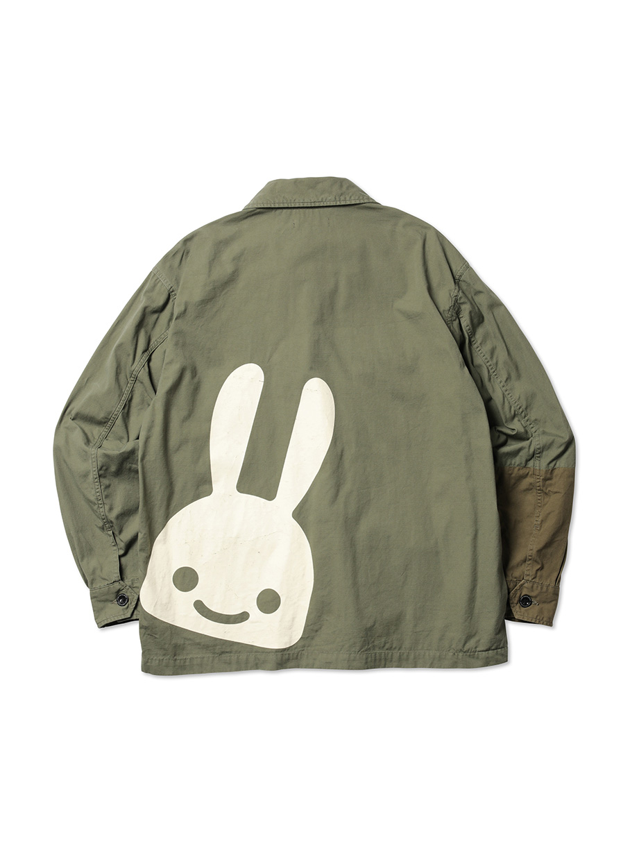 ミリタリージャケット｜ウサギがいる｜CUNE ONLINE STORE