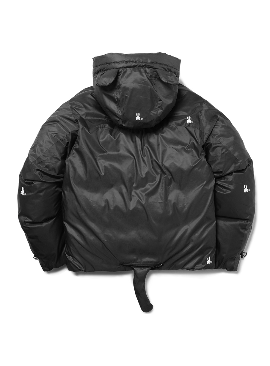 耳としっぽ付きダウンジャケット｜ウサギがいる｜CUNE ONLINE STORE