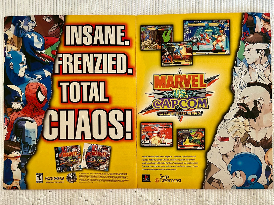 Marvel vs. Capcom: Clash of Super Heroes - PlayStation Dreamcast