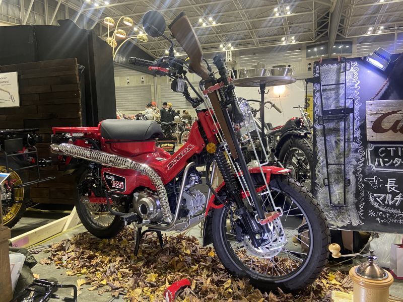 長尺マルチラック：CT125ハンターカブ[JA55/65型]用 - Cuby(カビィ