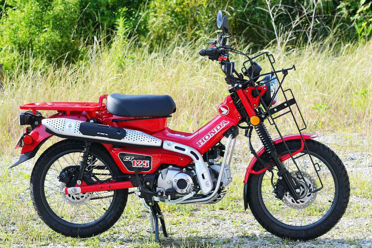 長尺マルチラック：CT125ハンターカブ[JA55/65型]用 - Cuby(カビィ