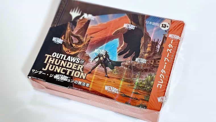 MTG】サンダー・ジャンクションの無法者コレクターブースターBOX開封
