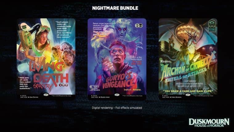 MTG】特別な製品として『ナイトメアBundle』がダスクモーン：戦慄の館