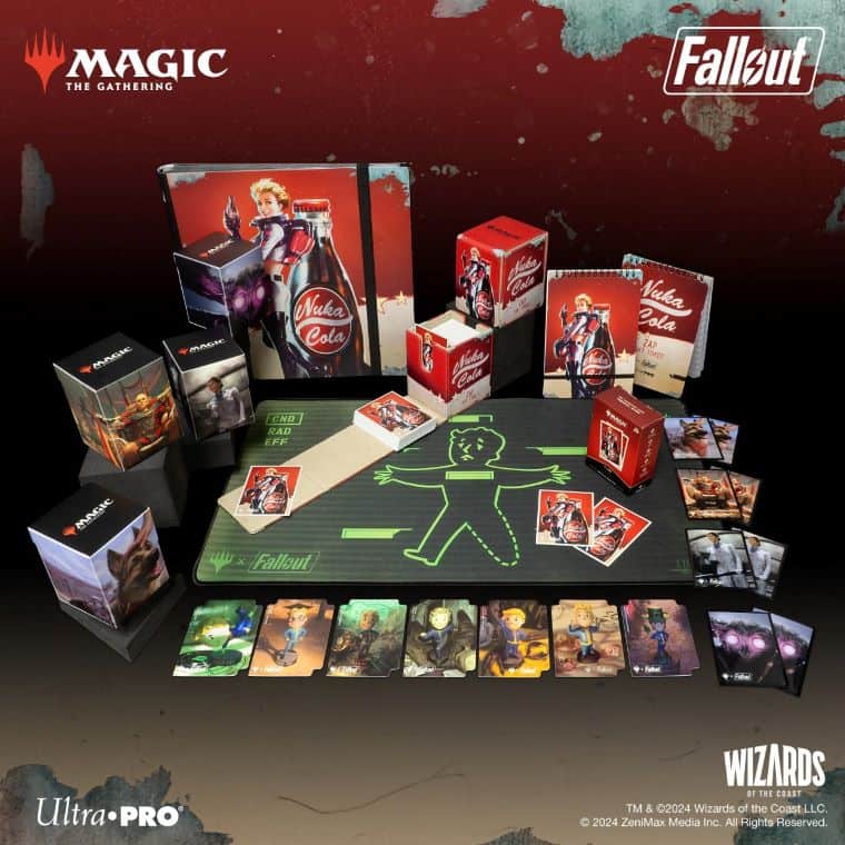 MTGとFalloutコラボのサプライがウルトラプロより登場！日本で購入は