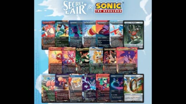 MTG】ソニックコラボ予約販売開始！『The Sonic Superdrop』楽天