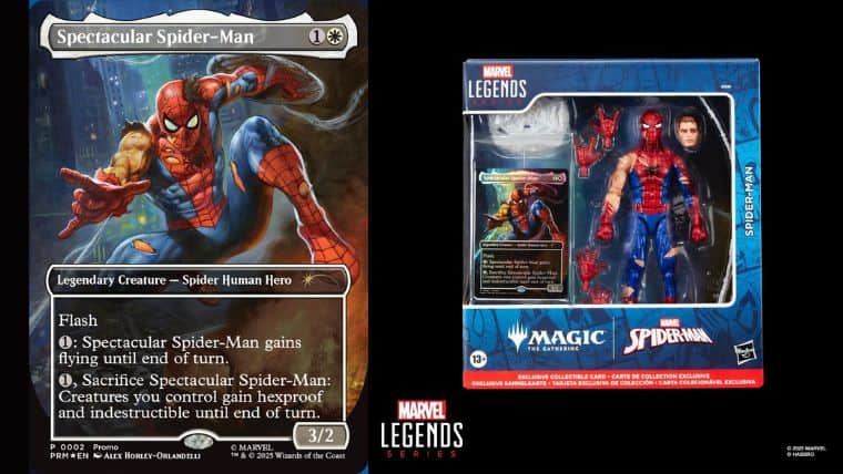 MTG×スパイダーマン】マーベルレジェンドにプロモカード同梱！限定