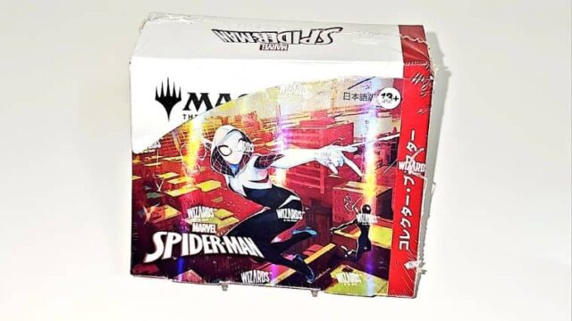 MTG】スパイダーマンのコレクターブースターBOXを開封！当たりカードは
