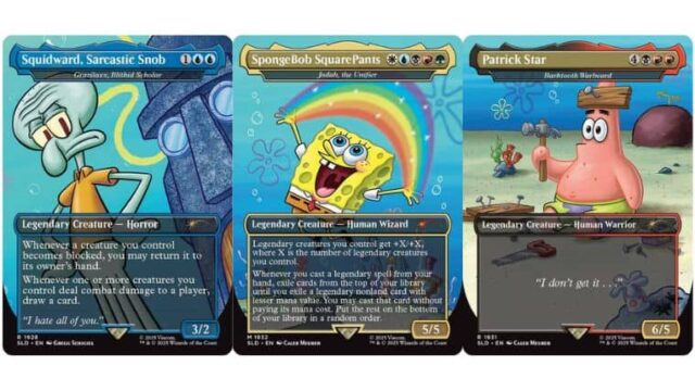 スポンジボブとマジック：ザ・ギャザリングのコラボカードが判明！3月