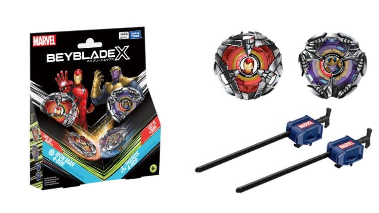 ベイブレード】スパイダーマンやアイアンマンなどマーベルやスター