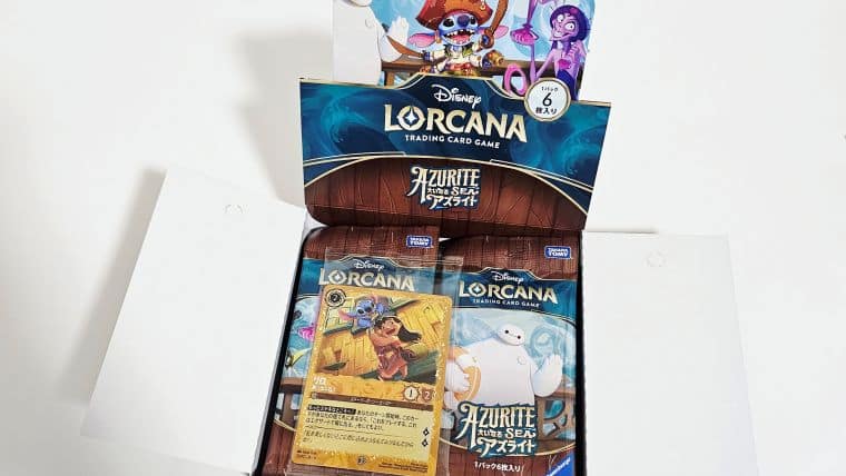 ロルカナTCG】大いなるアズライトのBOX開封してみた！当たりカード